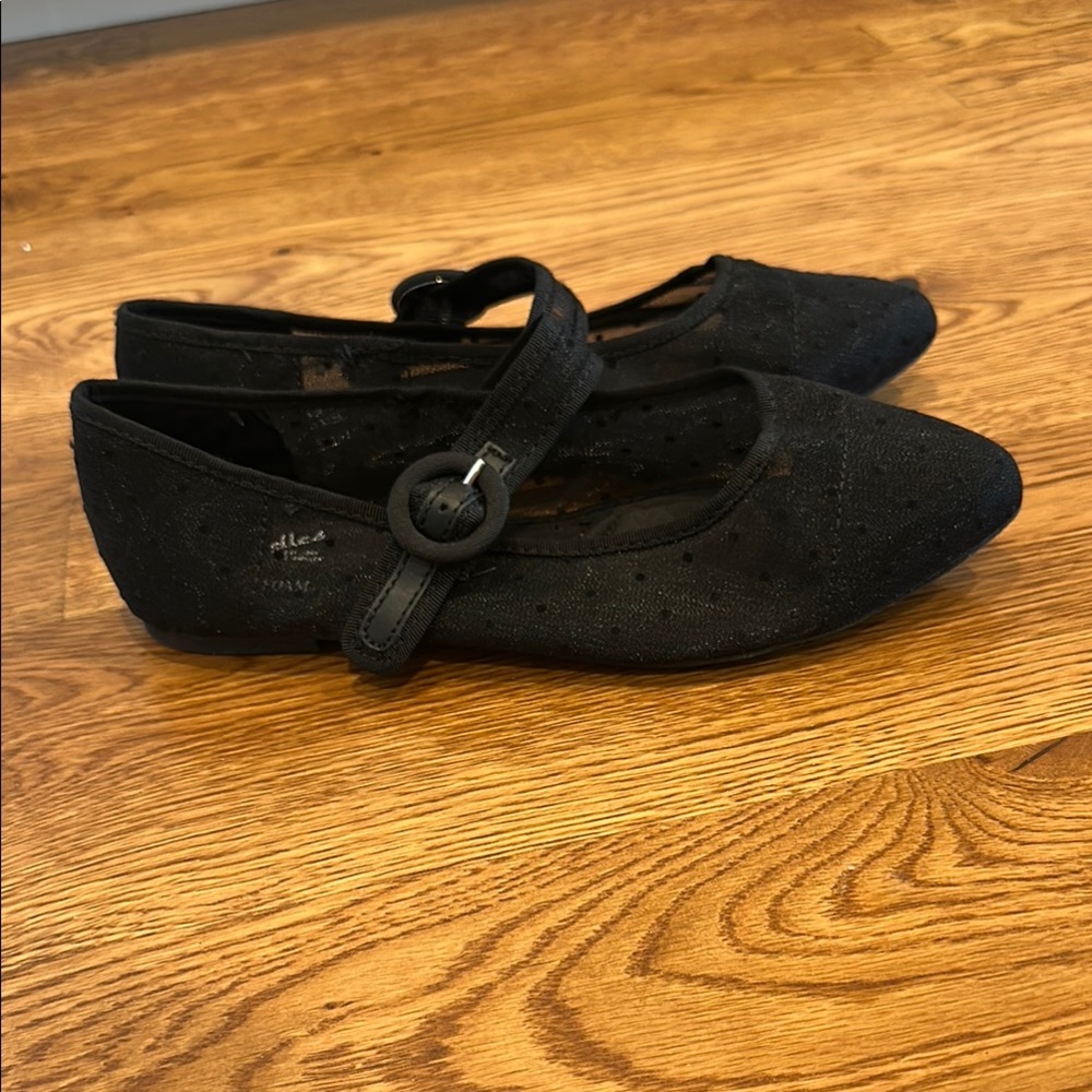 Seychelles Black Mary Jane Flats